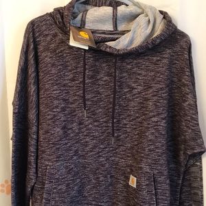 Carhartt women’s cowl neck hooded sweatshirt